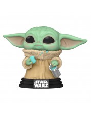 Фигурка Funko POP! Bobble: Star Wars: Mandalorian: Grogu with Cookies 54531