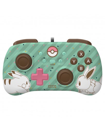 Проводной геймпад HORIPAD Mini (Pikachu & Eevee) для Nintendo Switch (NSW-279U) 