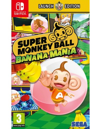 Super Monkey Ball Banana Mania (английская версия) (Nintendo Switch) 