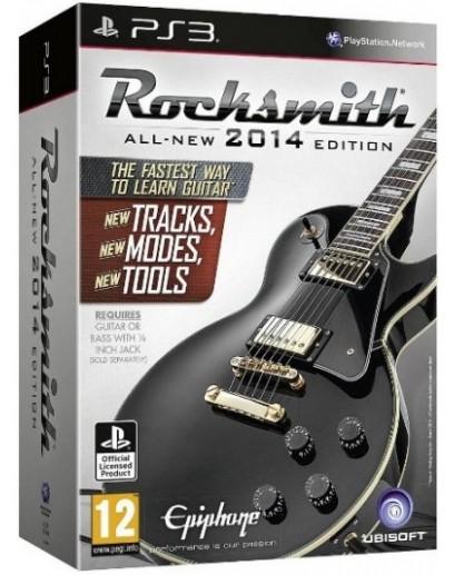 Rocksmith 2014 (Игра + Кабель для гитары) (английская версия) (PS3) 