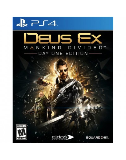 Deus Ex: Mankind Divided. Издание первого дня (русская версия) (PS4) 