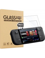 Защитное стекло Glass Screen PRO+ Premium Tempered (9H) для Valve Steam Deck, 2 шт.