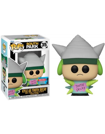 Фигурка Funko POP! South Park: Kyle as Tooth Decay NYCC21 (Exc) 58623 