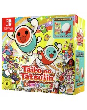 Taiko no Tatsujin: Drum 'n' Fun! Bundle (английская версия) (Игровой картридж + Taiko Drum Set) (Nintendo Switch)