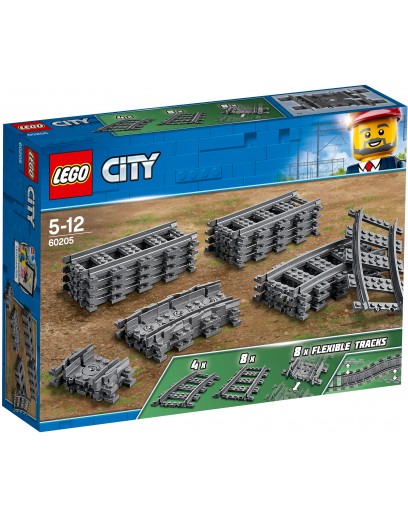 Конструктор LEGO City Trains 60205 Рельсы 