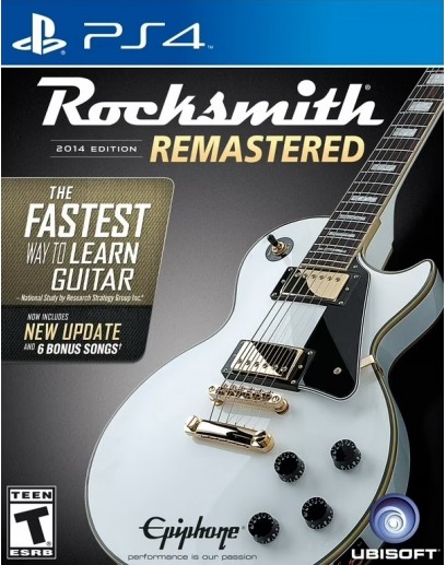 Rocksmith 2014 Edition Remastered (Игра + Кабель) (английская версия) (PS4) 