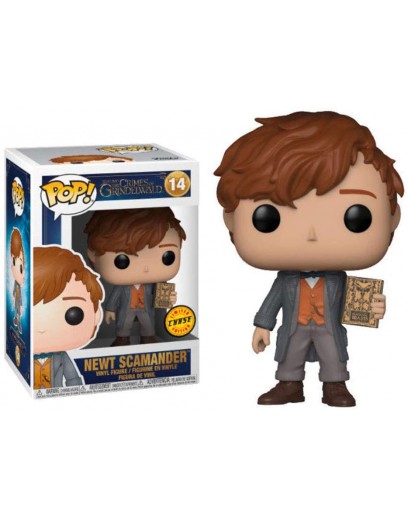 Фигурка Funko POP! Vinyl: Фантастические твари 2 (Fantastic Beasts 2): Newt w/Chase 32751 