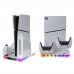 Вертикальная подставка Dobe Multi-Function Cooling Charging Dock для PS5 Slim/PS5 (TP5-35103) 