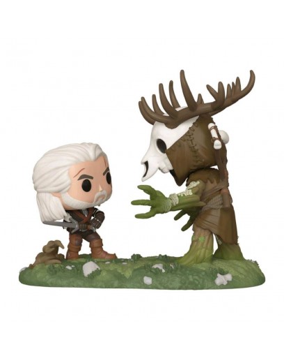 Фигурка Funko POP! Vinyl: Moment: Witcher: Geralt vs Leshen (Exc) 46373 