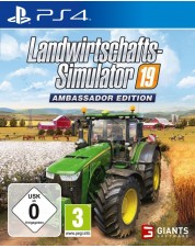 Farming Simulator 19. Ambassador Edition (русские субтитры) (PS4)