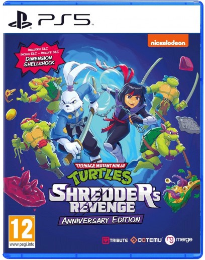 Teenage Mutant Ninja Turtles: Shredder's Revenge - Anniversary Edition (английская версия) (PS5) 