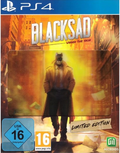 Blacksad: Under The Skin. Limited Edition (русская версия) (PS4) 