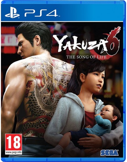 Yakuza 6: The Song of Life (английская версия) (PS4) 