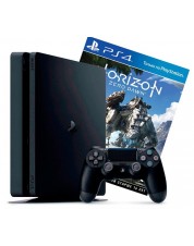Игровая приставка Sony PlayStation 4 Slim 500 ГБ (Black) + Игра Horizon
