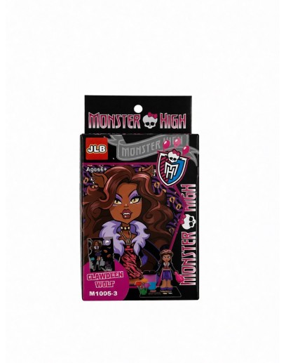 Фигурка-конструктор Monster High Clawdeen Wolf (M1005-3) Фигурка-конструктор Monster High Clawdeen Wolf (M1005-3)