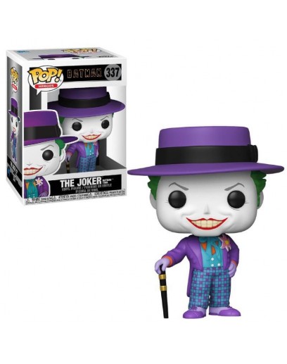 Фигурка Funko POP! Vinyl: DC: Batman 1989: Joker w/Hat 47709 