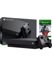 Игровая приставка Microsoft Xbox One X 1ТБ + GEARS 5 + Gears of War + Gears of War 2, 3, 4