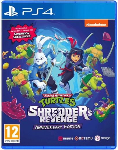 Teenage Mutant Ninja Turtles: Shredder's Revenge - Anniversary Edition (английская версия) (PS4) 