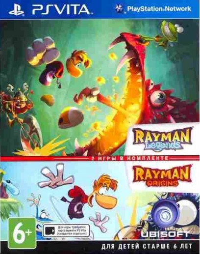 Rayman Legends + Origins Double Pack (PS Vita) 