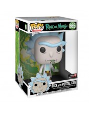 Фигурка Funko POP! Vinyl: Rick and Morty: 10" Rick w/Portal G (Exc) 47379