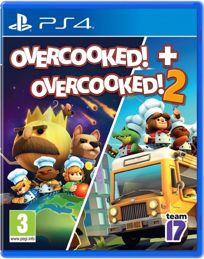 Overcooked! + Overcooked! 2 (Адская кухня) (PS4) 