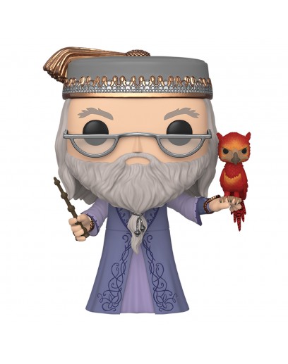 Фигурка Funko POP! Harry Potter S10: Albus Dumbledore w/Fawkes 10" 48038 