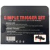 Насадки на стики + триггеры Simple Trigger Set (Scar Black) (PS4) 