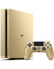 Игровая приставка Sony PlayStation 4 Slim 1 ТБ Золотая (Gold) (CUH-2016B)