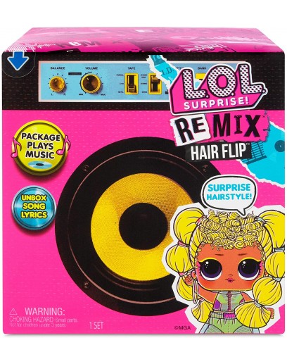 Кукла-сюрприз MGA Entertainment L.O.L. Surprise Remix Hair Flip Dolls (566991) 