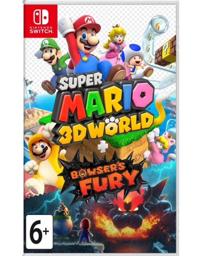 Super Mario 3D World + Bowser's Fury (русская версия) (Nintendo Switch) 