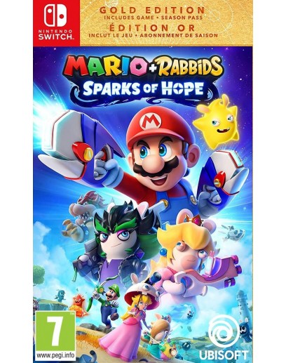 Mario + Rabbids: Sparks of Hope - Gold Edition (русские субтитры) (Nintendo Switch) 