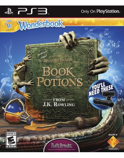 Wonderbook: Book of Potions (Книга Зелий) (английская версия) (PS3) 