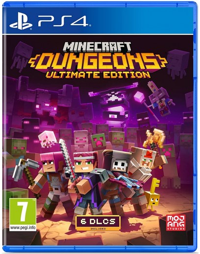 Minecraft Dungeons. Ultimate Edition (русские субтитры) (PS4 / PS5) 