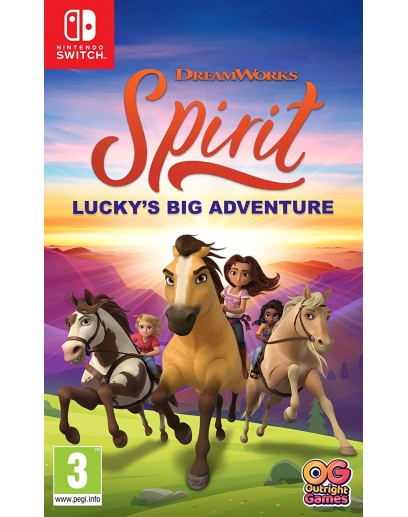 DreamWorks Spirit Lucky's Big Adventure (Спирит Большое приключение Лаки) (Nintendo Switch) 