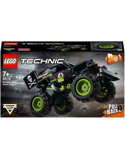 Конструктор LEGO Technic 42118 Monster Jam Grave Digger 