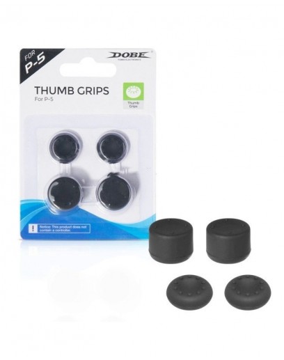 Комплект насадок на стики Dobe Thumb Grips для Dualsense (TY-0817) (PS4 / PS5) 