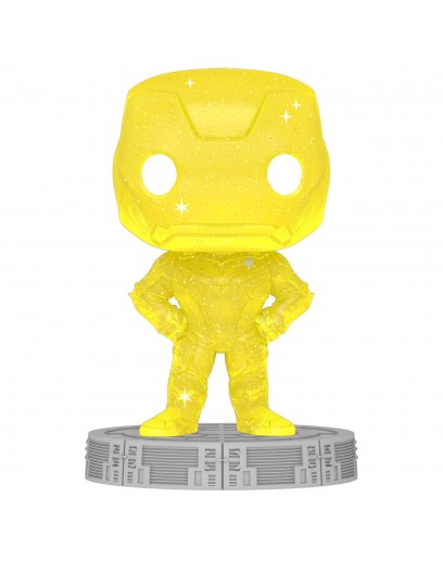 Фигурка Funko POP! Bobble: Marvel: Infinity Saga: Iron Man Yellow (Art Series) w/Case 57617 