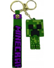 Брелок для ключей Minecraft Крипер, 6 см зеленый
