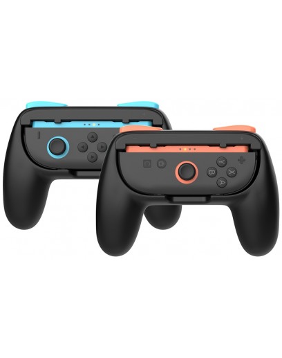 Держатель для Joy-Con 2 Dobe Controller Grip (TNS-3162B) Black/Orange/Blue (Nintendo Switch 2) 