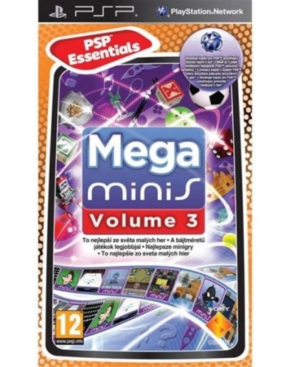 Mega Minis Volume 3 (Essentials) (английская версия) (PSP) 