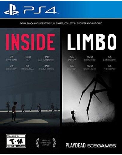 Inside + Limbo Double Pack (русские субтитры) (PS4) 