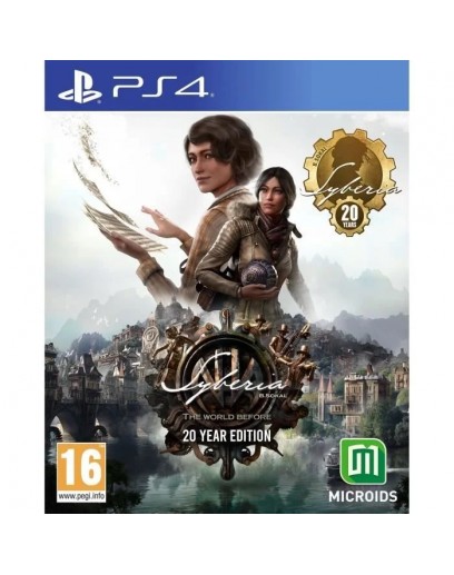 Syberia: The World Before. 20 Years Edition (русская версия) (PS4) 