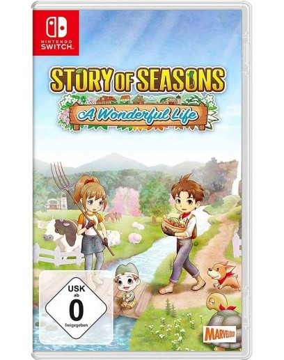 Story of Seasons: A Wonderful Life (английская версия) (Nintendo Switch) 