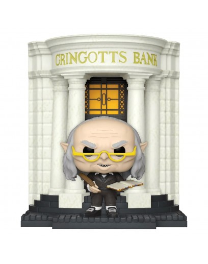 Фигурка Funko POP! Deluxe: Harry Potter: Diagon Alley Gringotts Head Goblin&Gringotts Bank (Exc) 58126 