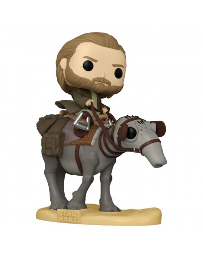 Фигурка Funko POP! Deluxe Bobble: Star Wars: Obi-Wan Kenobi: Ben Kenobi On Eopie 64554 