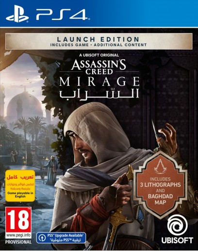 Assassin’s Creed Mirage - Launch Edition (русские субтитры) (PS4) 