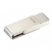 Флешка Hama "Rotate Pro" USB 3.0, 512GB, 90MB/s, silver 