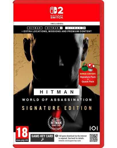 Hitman: World of Assassination - Signature Edition (русские субтитры) (Nintendo Switch 2) 