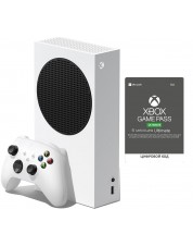 Игровая приставка Microsoft Xbox Series S 512GB + Xbox Game Pass Ultimate на 6 месяцев