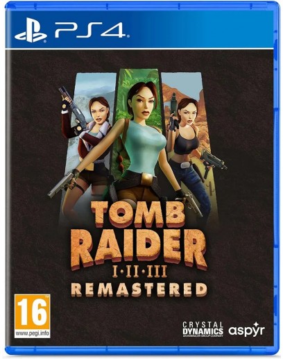 Tomb Raider I-III Remastered (русская версия) (PS4) 